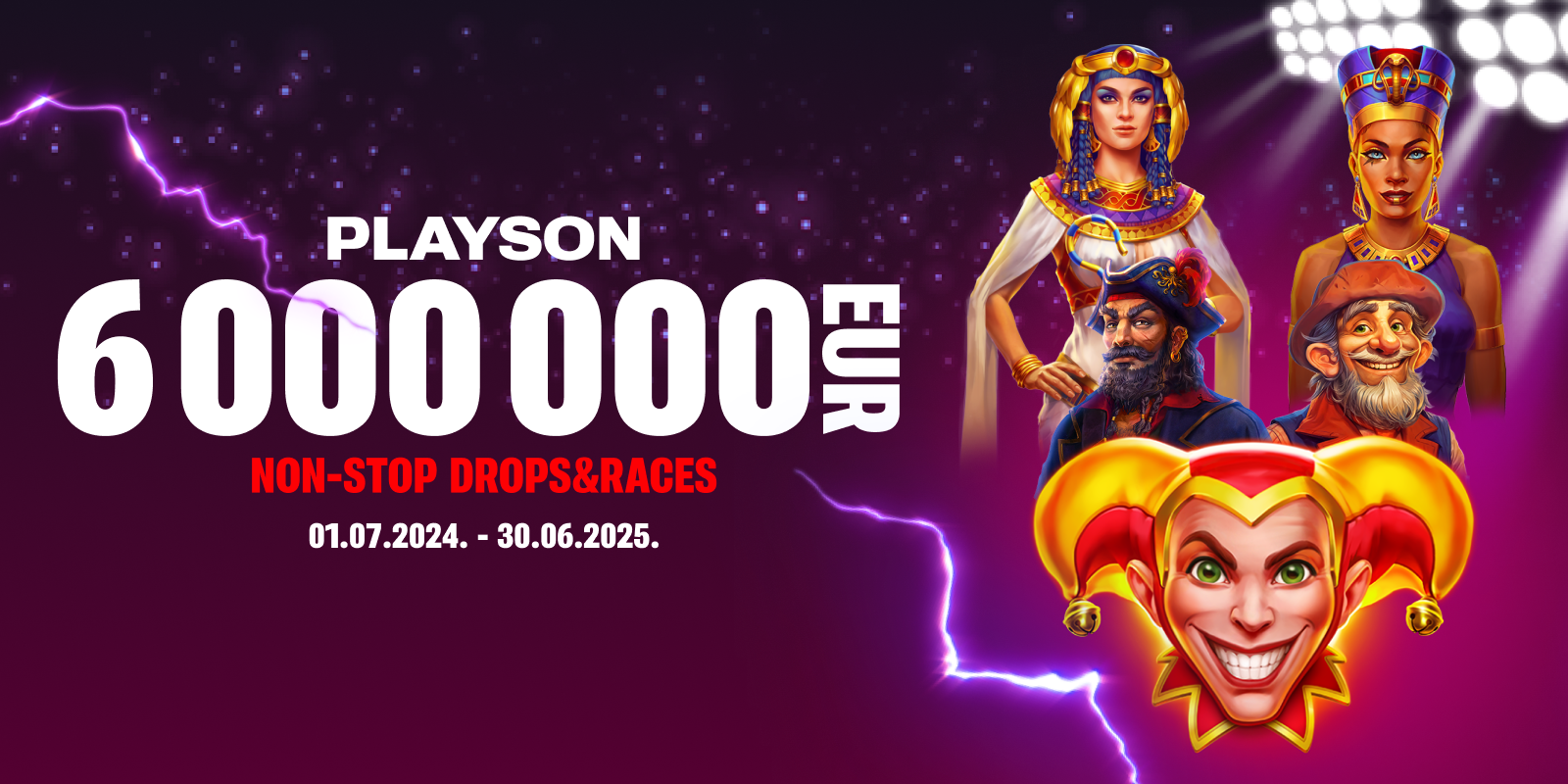 Non-stop Drops and Races