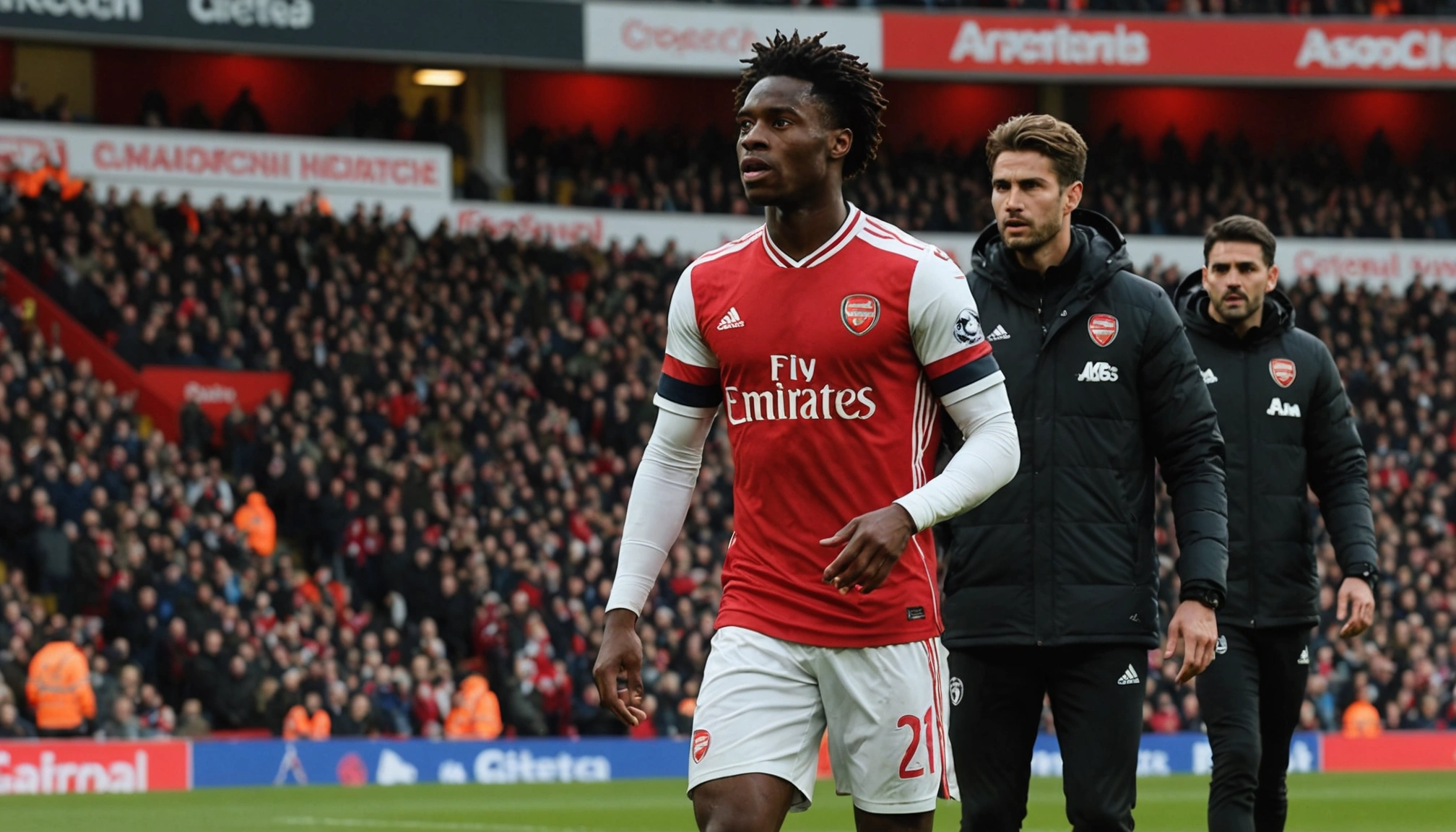 Eze ključni putnik, Odegaard šepa u autobus