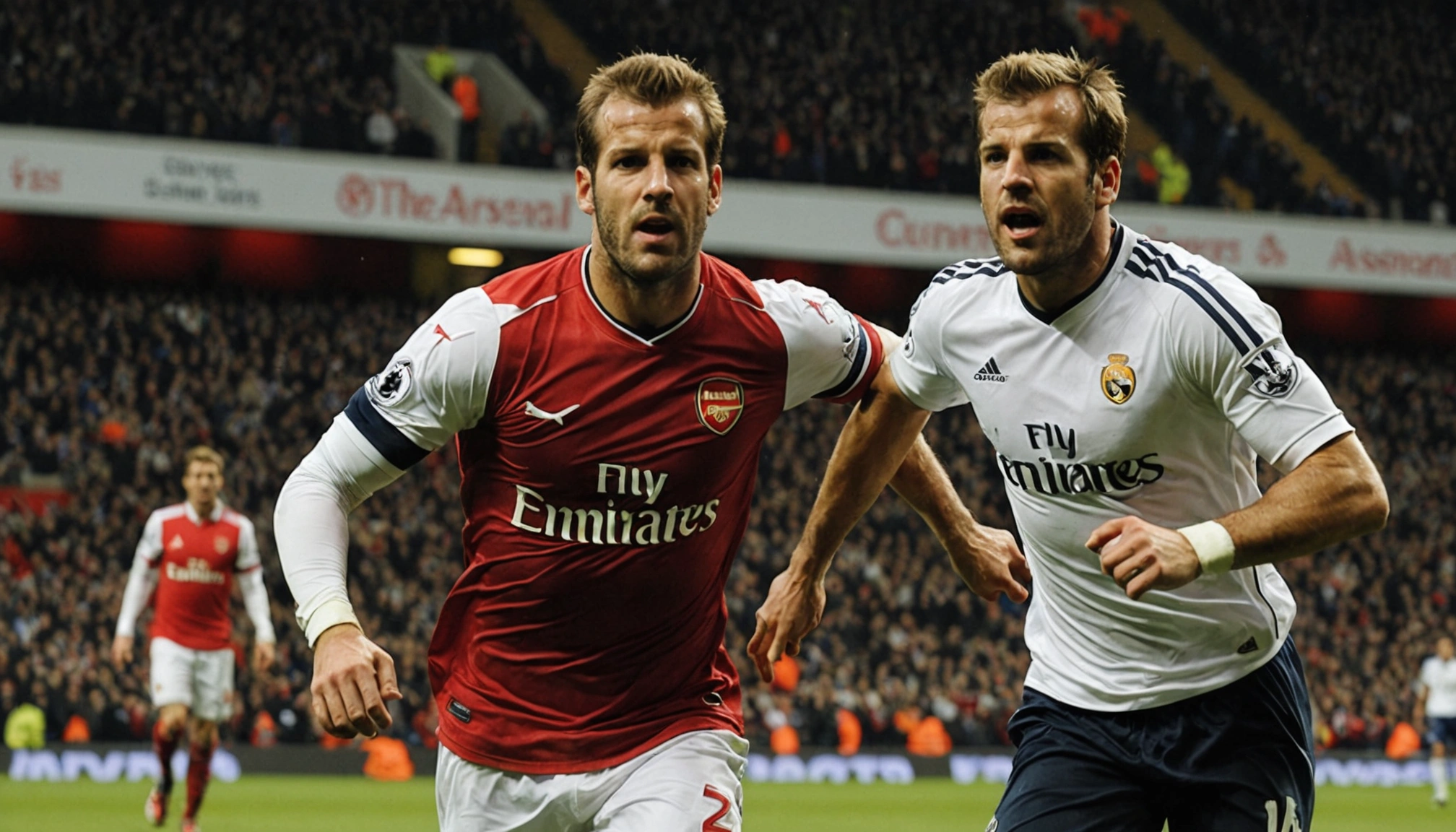 Van der Vart razbija Arsenal: Idealni zetovi!