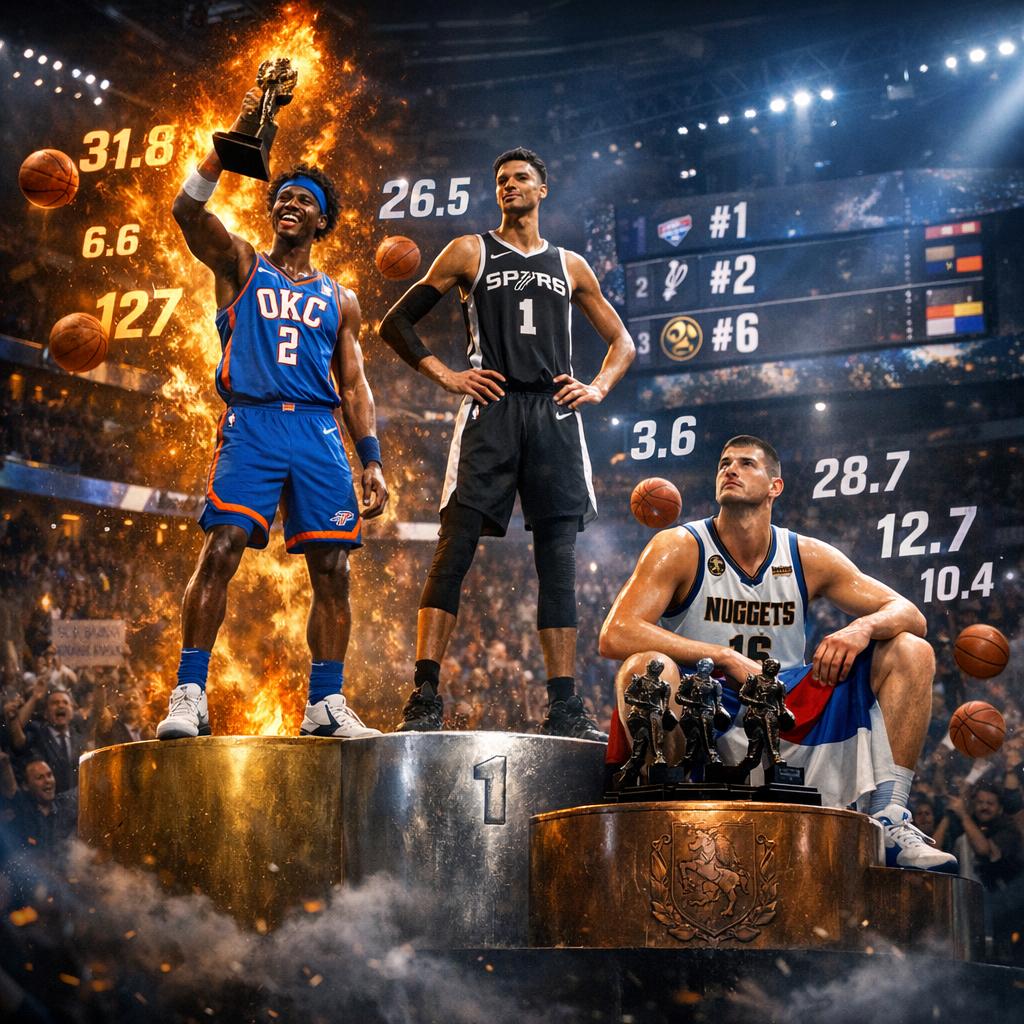 Jokić treći u MVP trci!