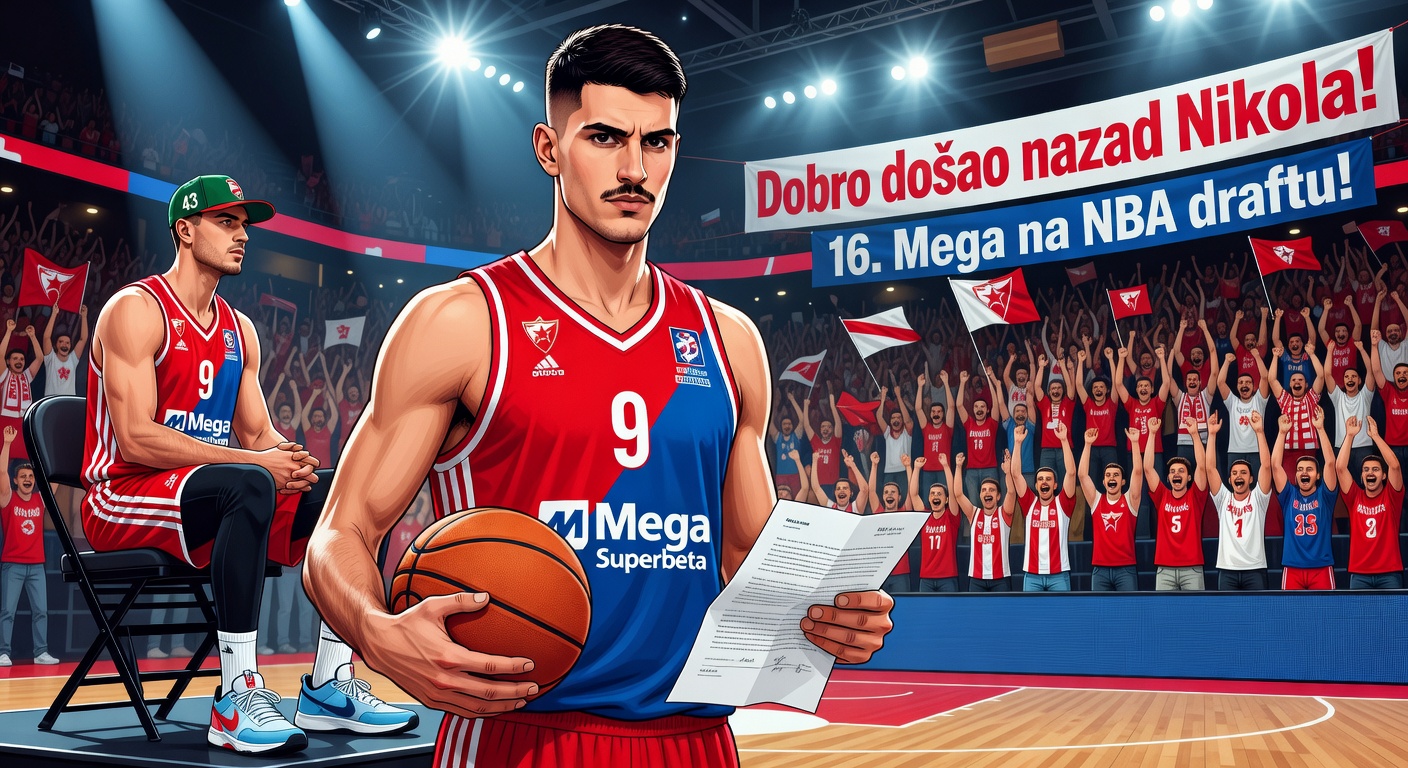 Srpski košarkaš Nikola Đurišić potpisao je za Crvenu zvezdu, ali će do kraja sezone igrati na pozajmici u Megi, te se njegov bivši klub sada i oglasio.