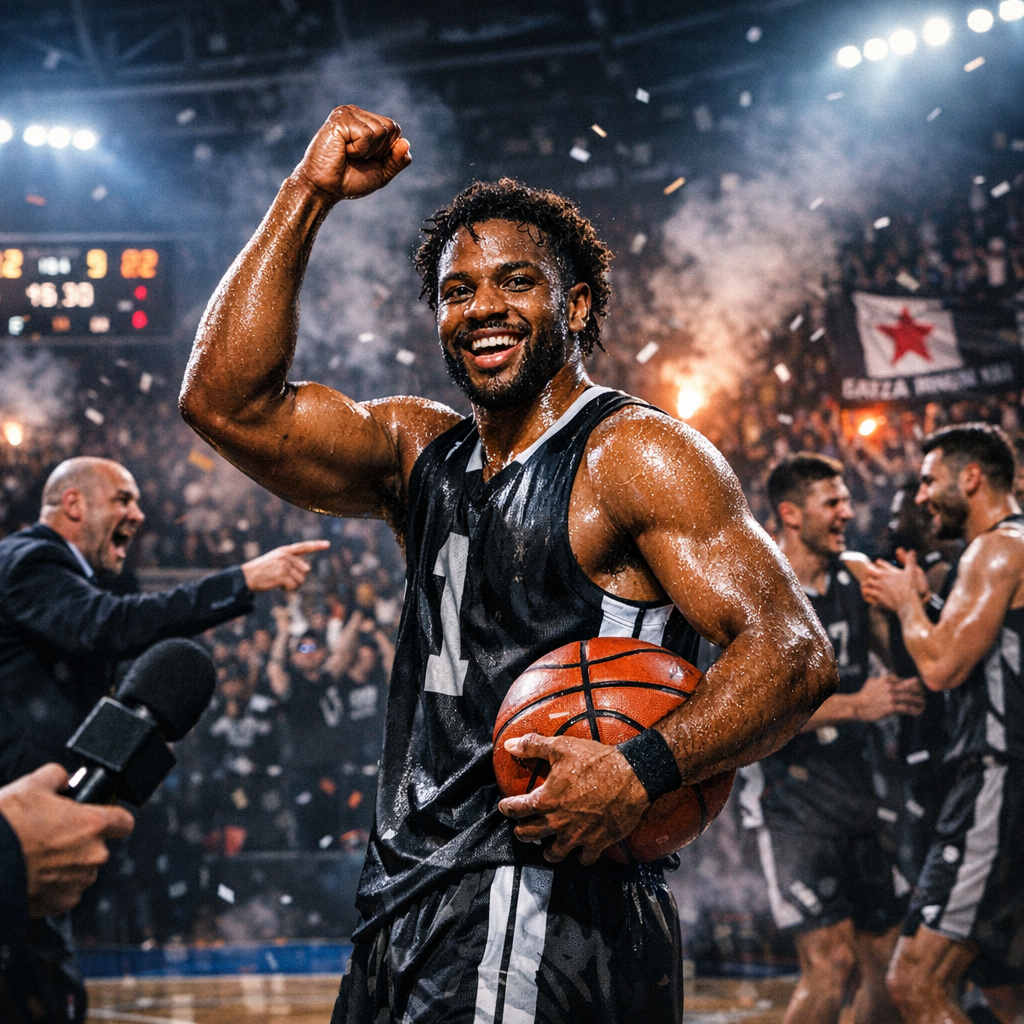 Karlik Džons, košarkaš Partizana, oglasio se nakon pobede nad Dubaijem.