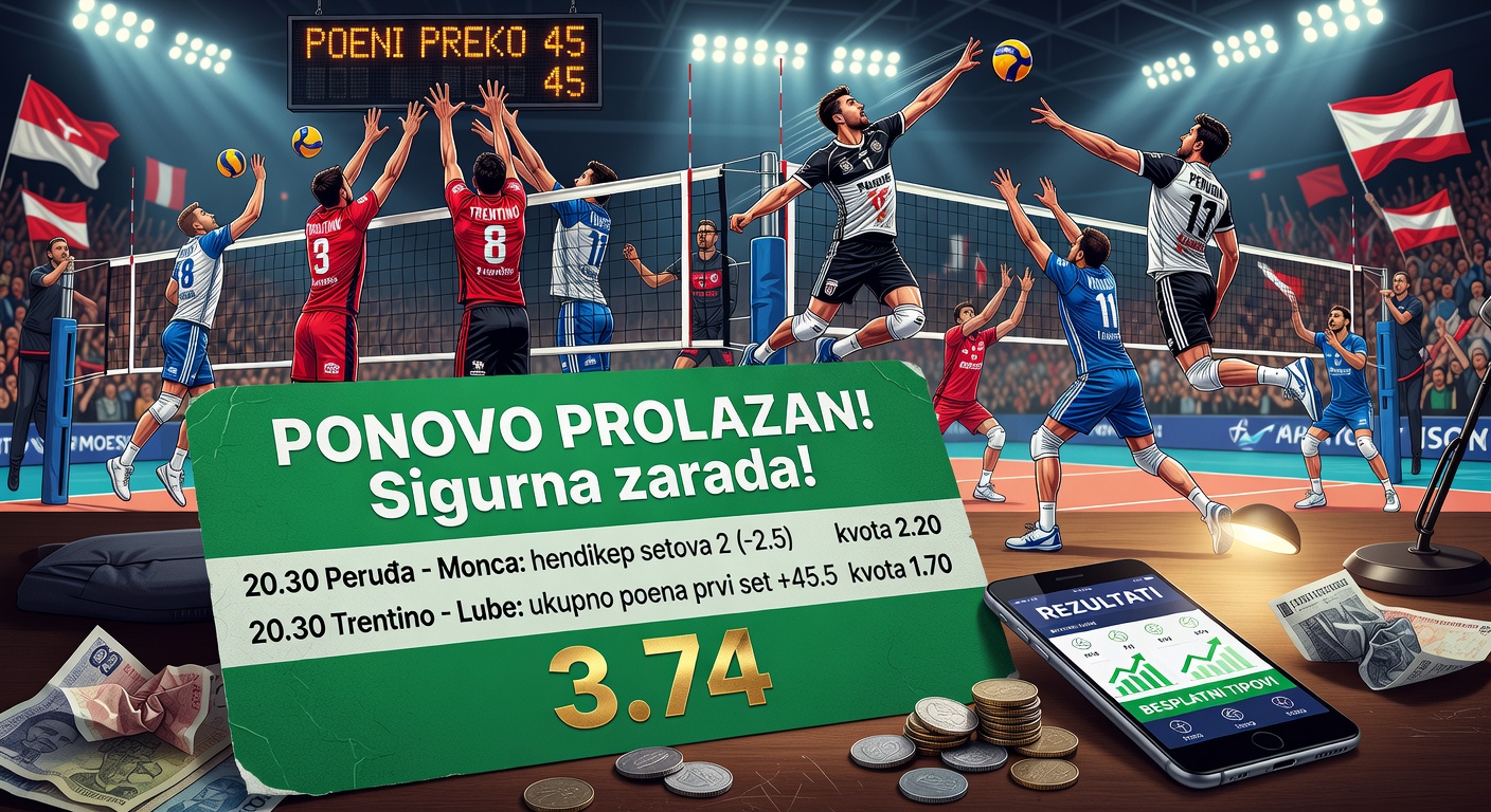 PONOVO je naš odbojkaški tiket bio prolazan!