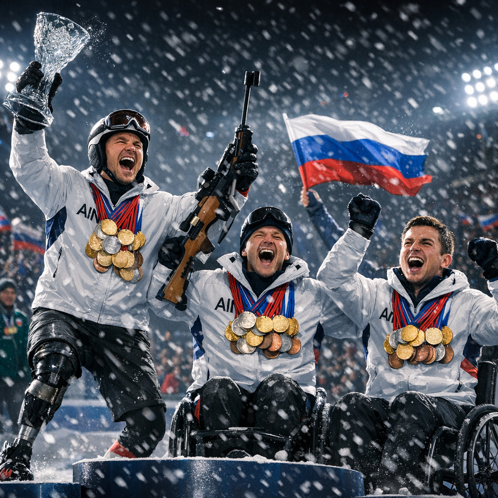 Rusi razbili Paraolimpijadu 2026!