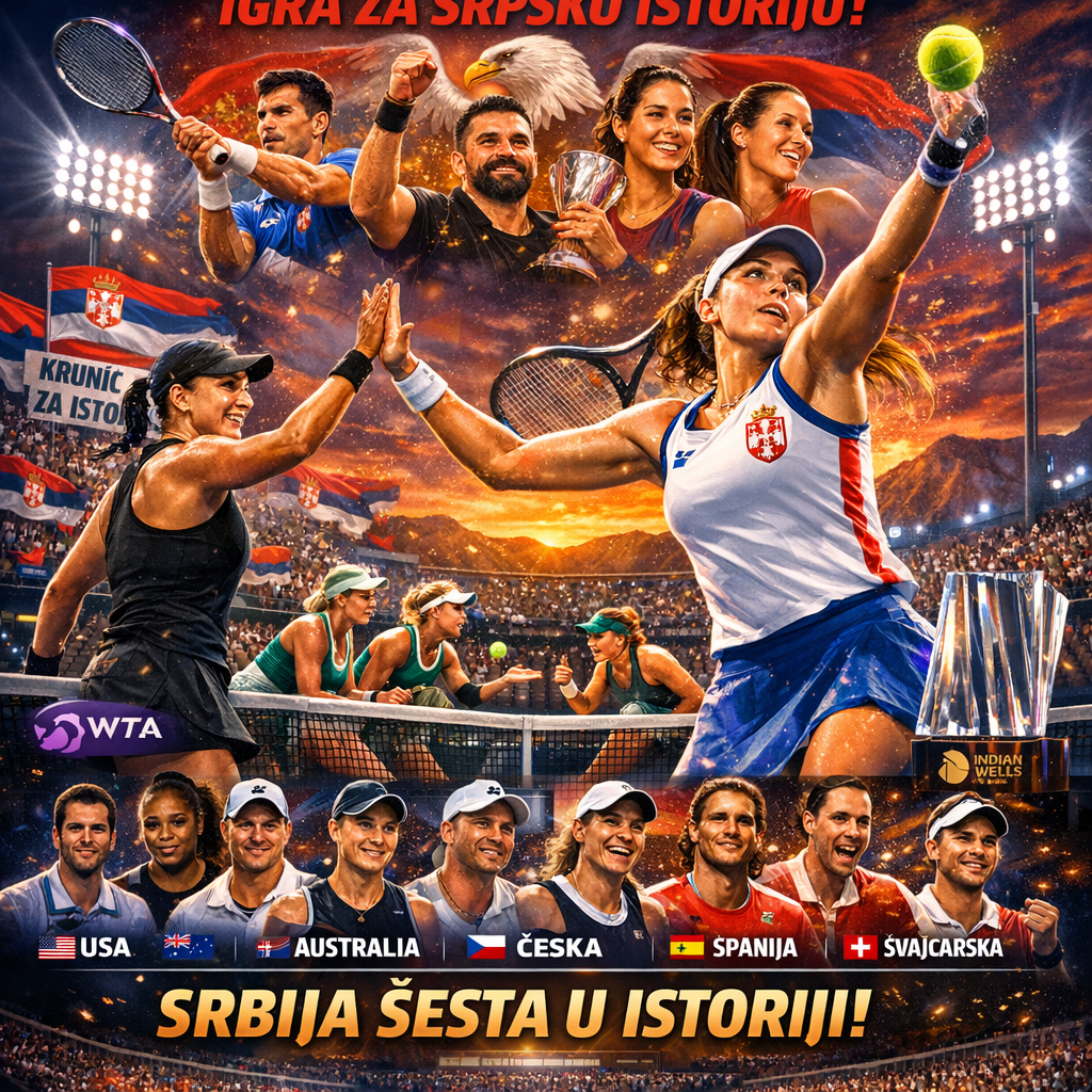 Aleksandra Krunić sutra ne igra samo za titulu Indijan Velsa, <strong>igra za srpsku istoriju</strong> !