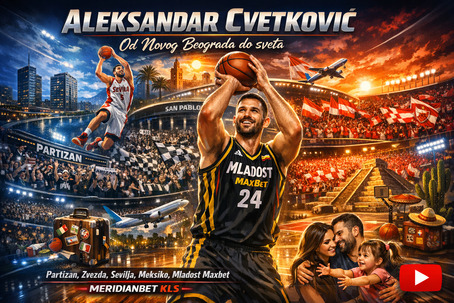 Možda nije jedan od najpoznatijih srpskih košaraša, ali je sigurno jedan od onih sa najzanimljivijom i najbogatijom karijerom.