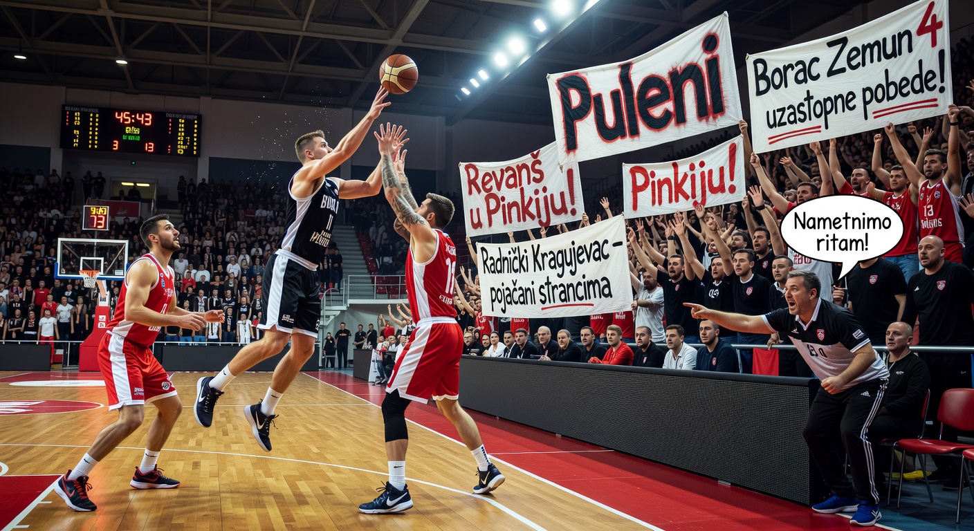 U zemunskoj dvorani Pinki sutra će se odigrati jedan od derbi mečeva 25.