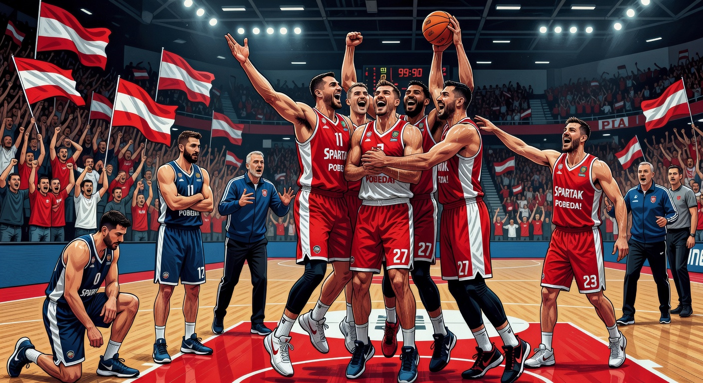 Košarkaši Spartaka pobedili su Borac u plej-autu AdmiralBet ABA lige, u Čačku, rezultatom 99:90