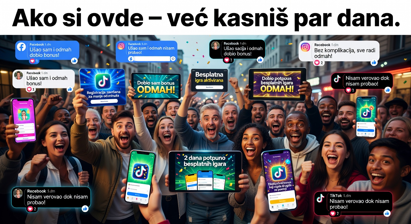 Ako si ovde – već kasniš par dana.