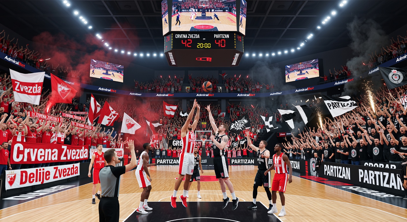 Bliži se košarkaški derbi, koji se igra u nedelju u Beogradskoj areni u okviru AdmiralBet ABA lige.