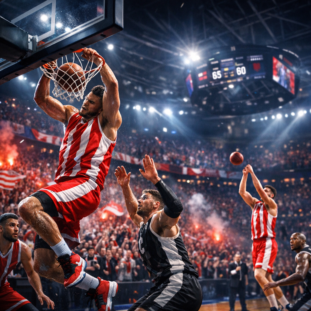 Košarkaši Crvene zvezde dočekaće u nedelju uveče Partizan u derbiju 4.