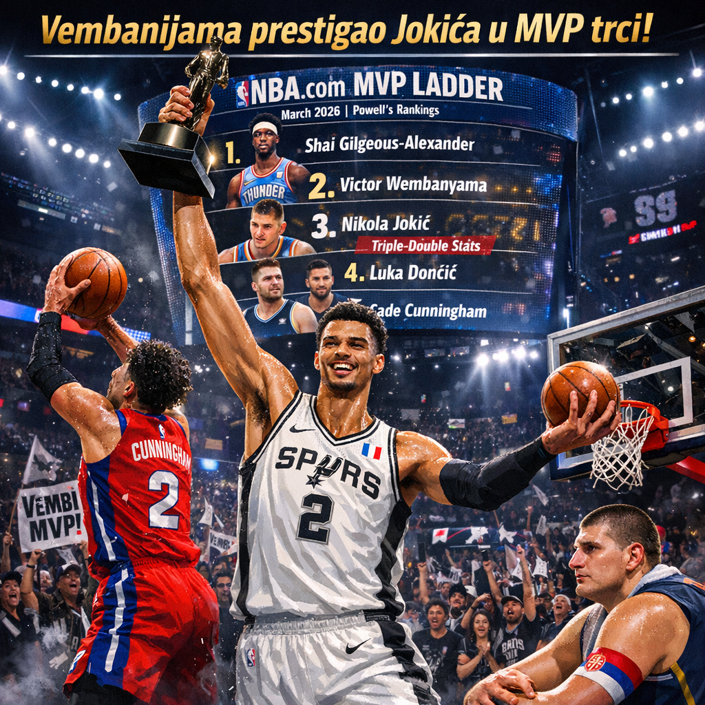 Vembanjama prestigao Jokića u MVP trci!