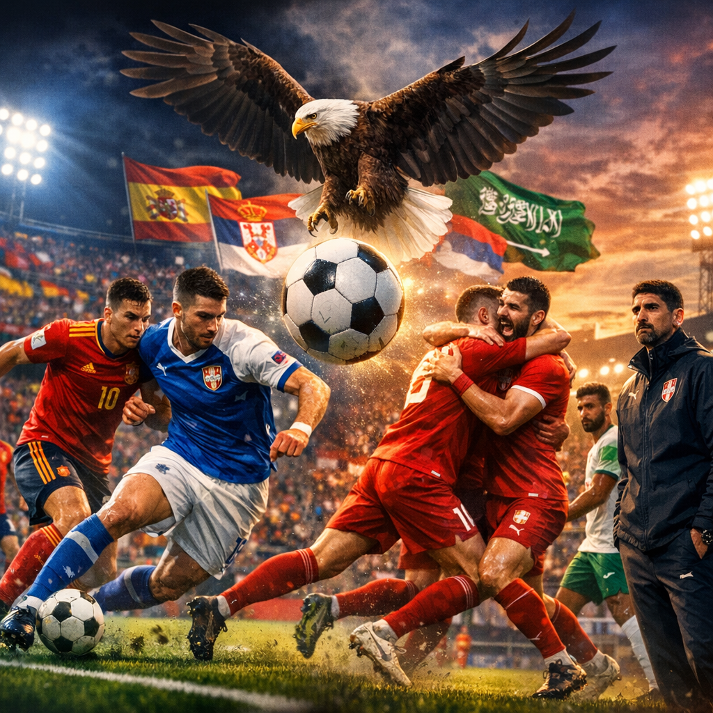 Fudbalska reprezentacija Srbije krajem marta odigraće dve prijateljske utakmice.