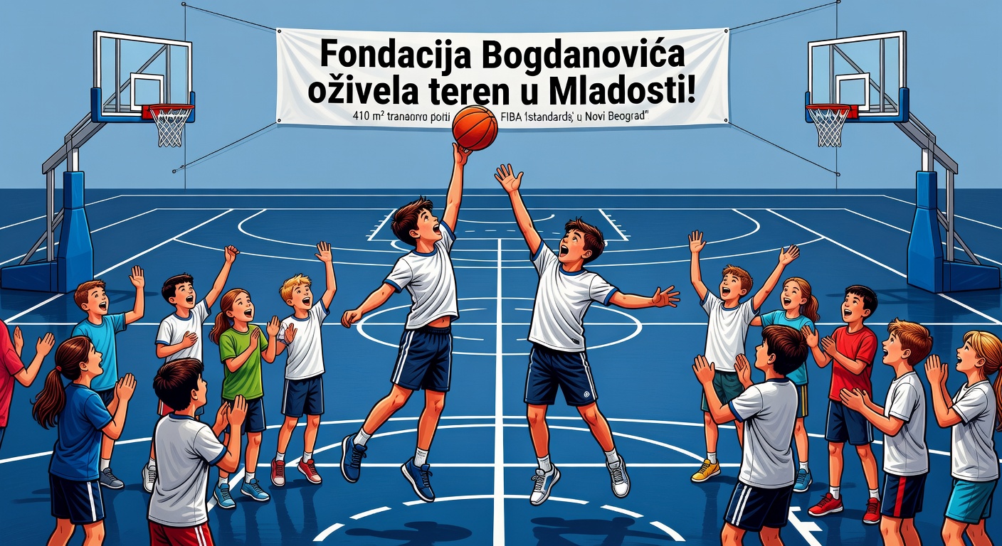 Fondacija Bogdanovića oživela teren u Mladosti!