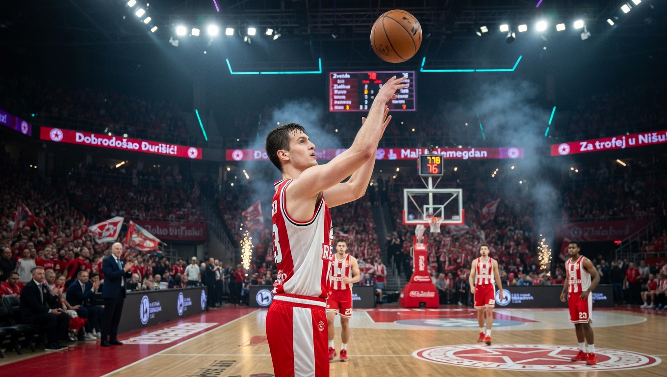 Đurišić sutra debi u Zvezdi!