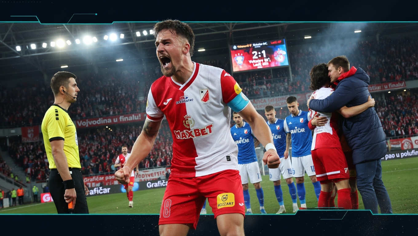 Grafičar pao u polufinalu. Vojvodina u finalu!