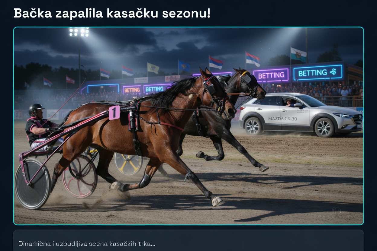 Bačka zapalila kasačku sezonu!