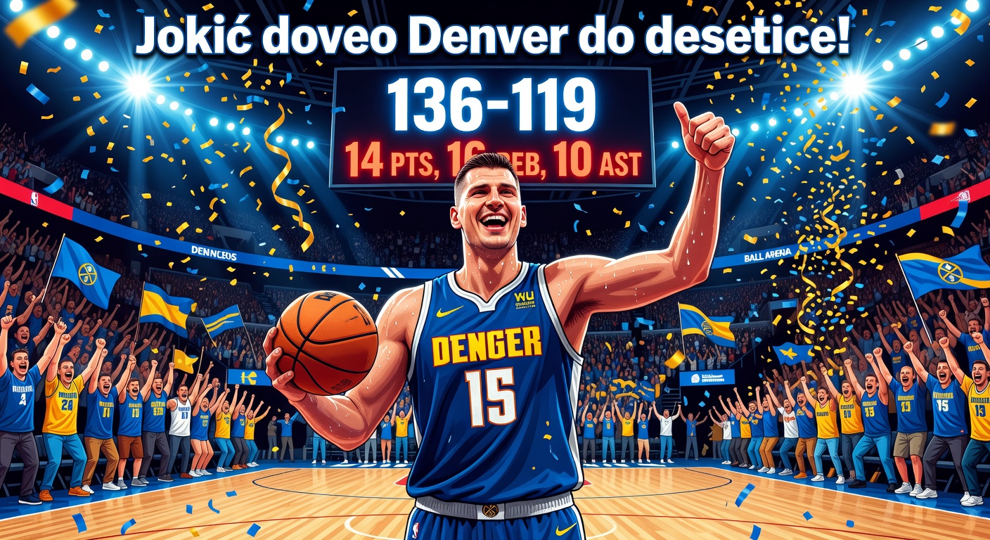 Jokić doveo Denver do desetice!