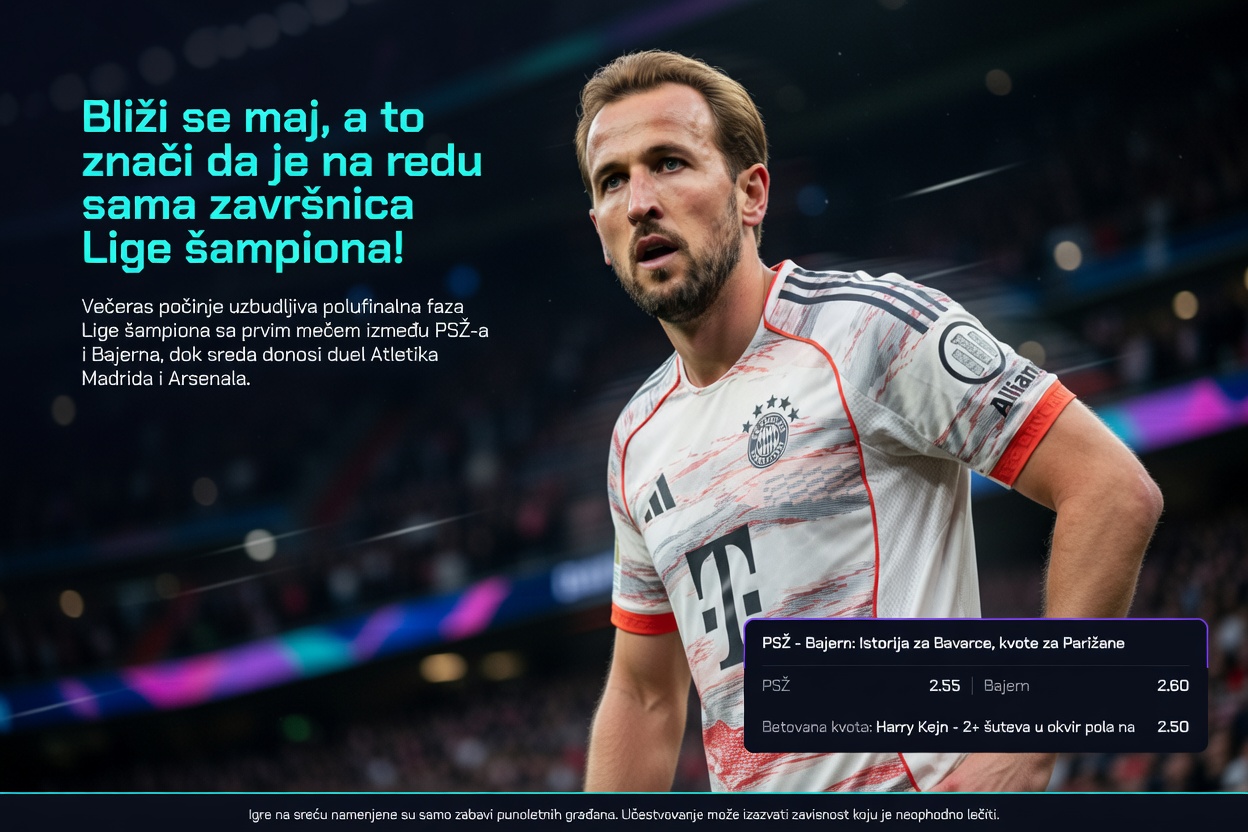 Bliži se maj, a to znači da je na redu sama završnica Lige šampiona!