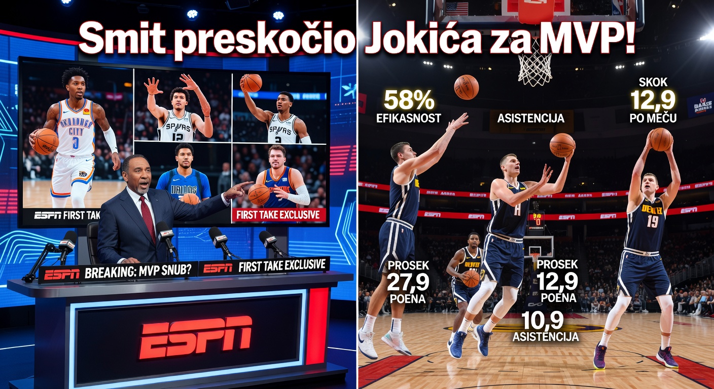 Smit preskočio Jokića za MVP!