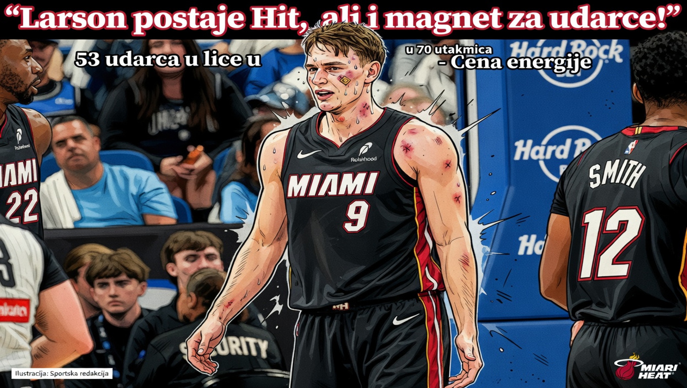 Larson postaje Hit, ali i magnet za udarce!