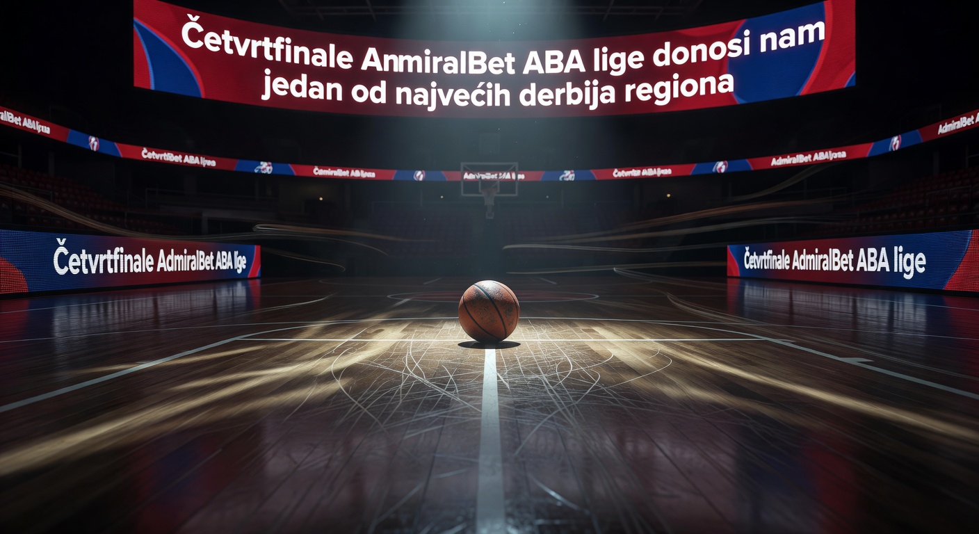Četvrtfinale AdmiralBet ABA lige donosi nam jedan od najvećih derbija regiona