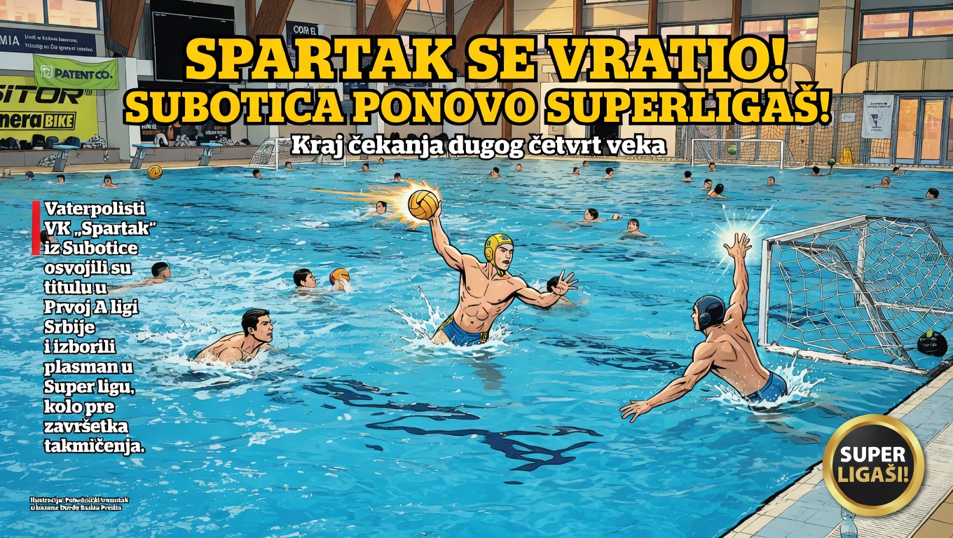Spartak se vratio! Subotica ponovo superligaš!