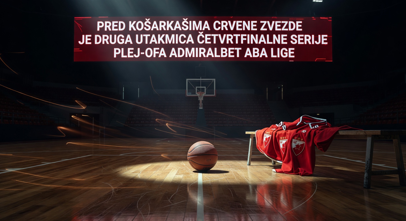 Pred košarkašima Crvene zvezde je druga utakmica četvrtfinalne serije plej-ofa AdmiralBet ABA lige