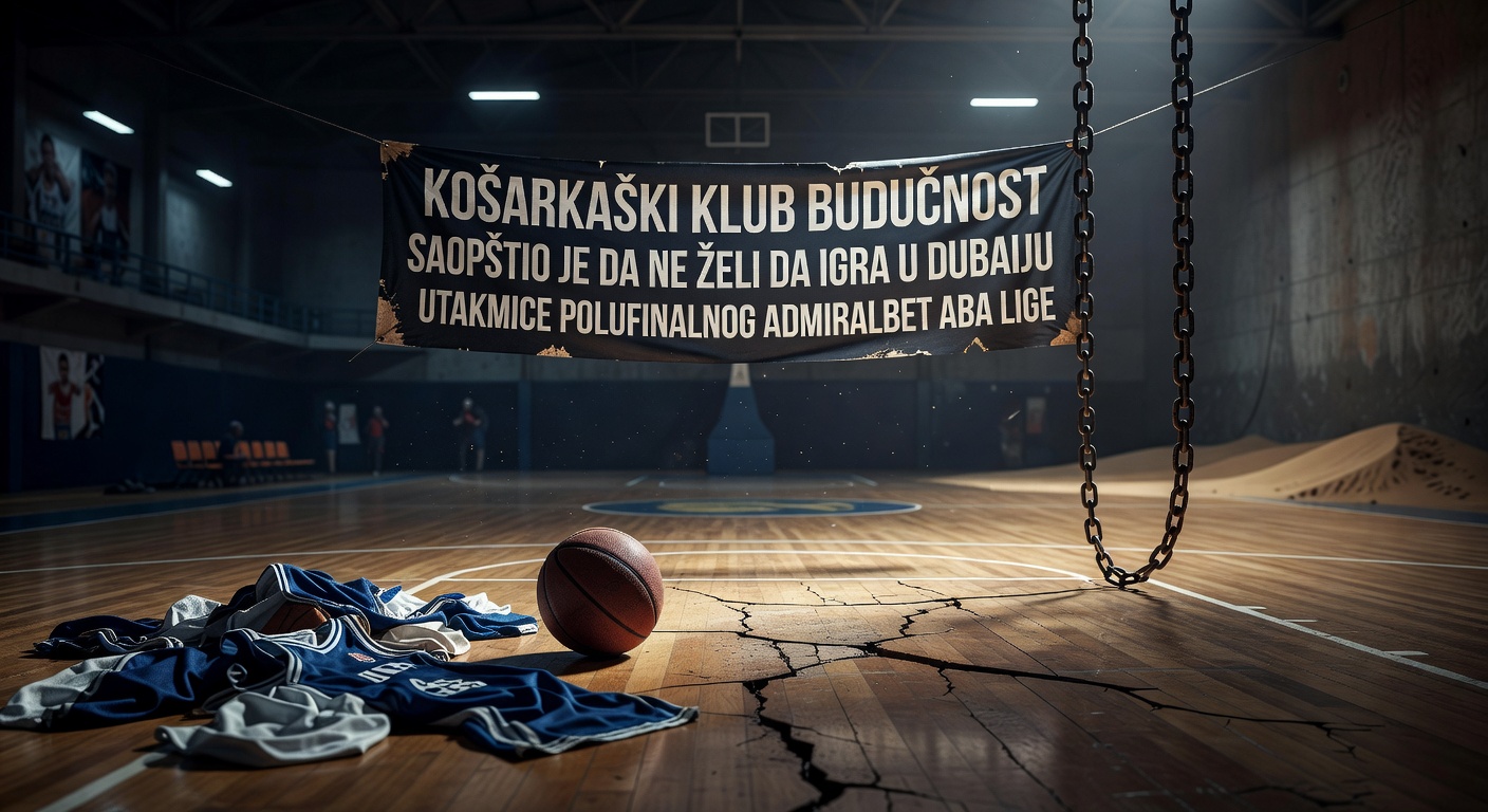 Košarkaški klub Budućnost saopštio je da ne želi da igra u Dubaiju utakmice polufinala AdmiralBet ABA lige.