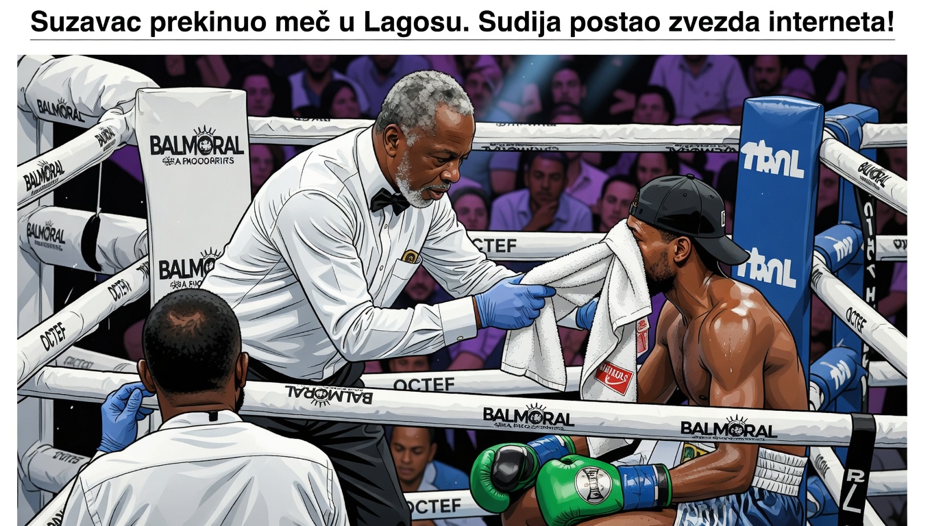 Suzavac prekinuo meč u Lagosu. Sudija postao zvezda interneta!