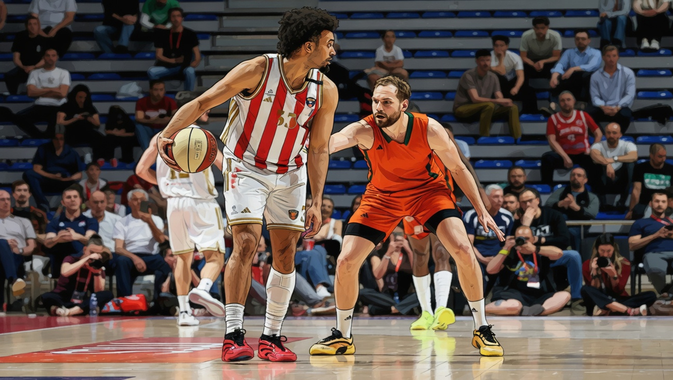 Nvora blistao sa 25 poena, Karter se vratio kao da nije ni odlazio: Zvezda povela protiv Cedevite Olimpije