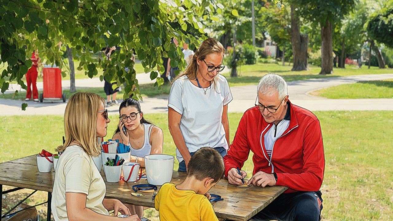 Olimpijski komitet posetio mlade sportiste na Kalemegdanu