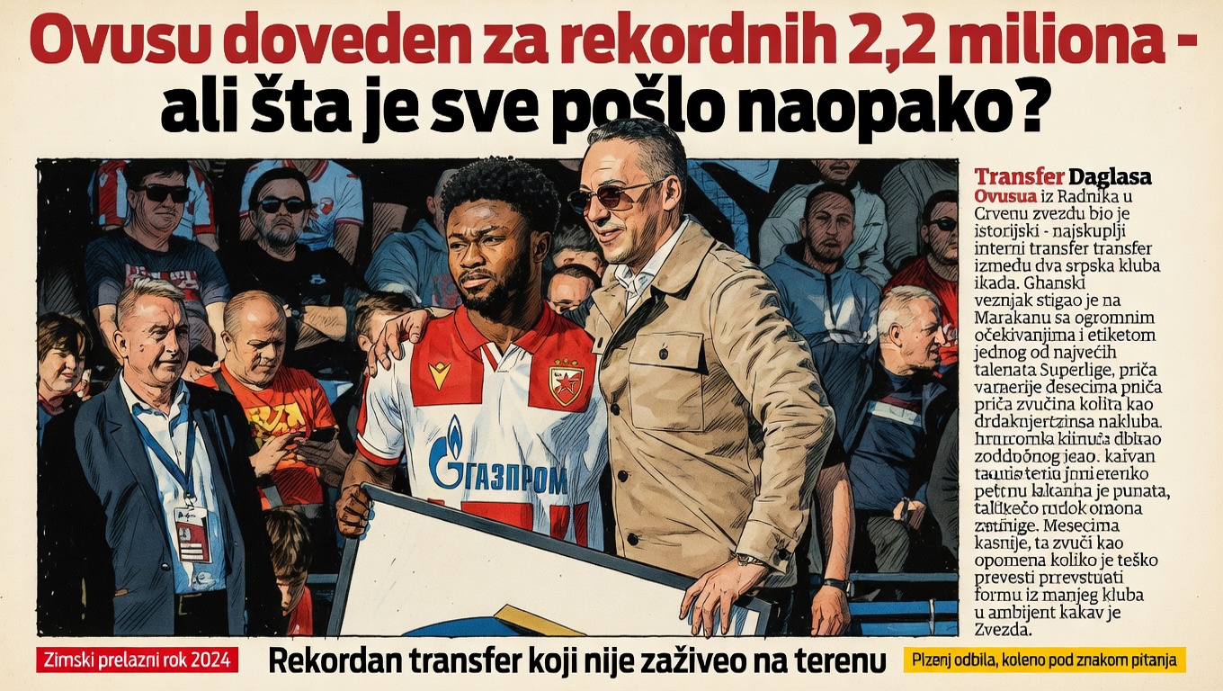 Ovusu doveden za rekordnih 2,2 miliona – ali šta je sve pošlo naopako?