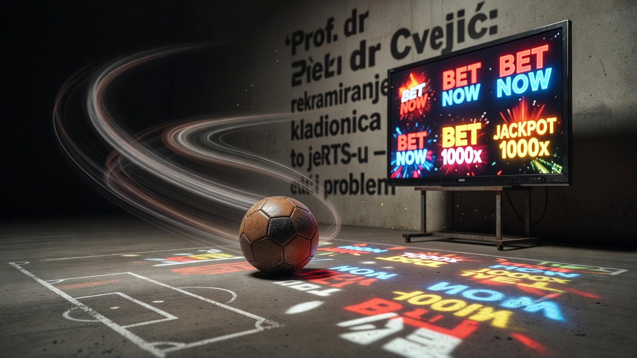Prof. dr Cvejić: Zabraniti reklamiranje kladionica na RTS-u – to je etički gorući problem