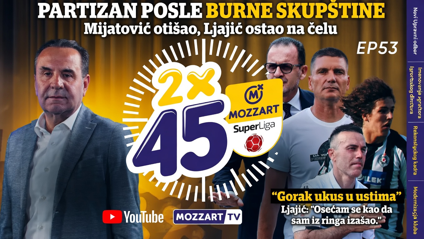 Partizan posle burne Skupštine: Mijatović otišao, Ljajić ostao na čelu
