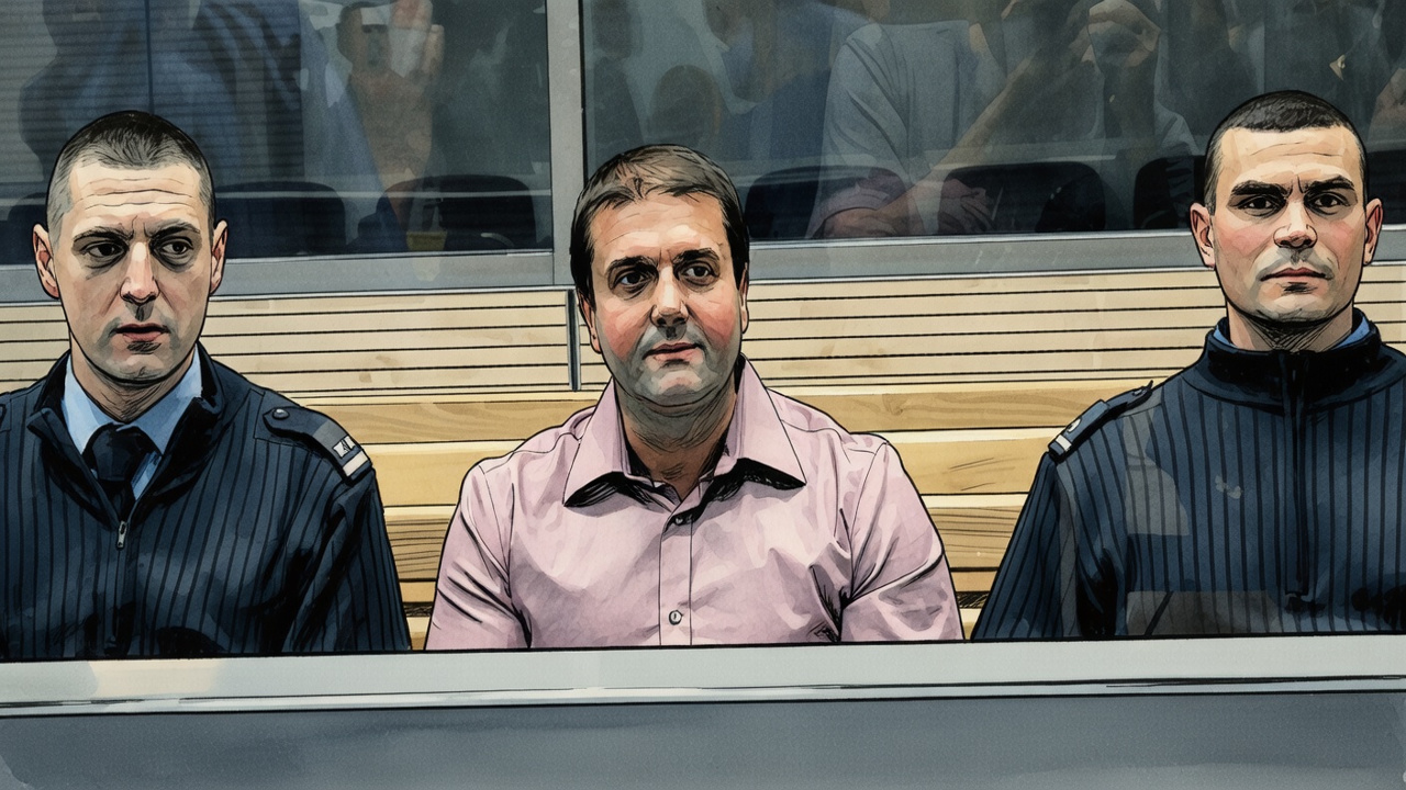 Balkan drug lord Darko Saric is no stranger to courtrooms in Serbia.